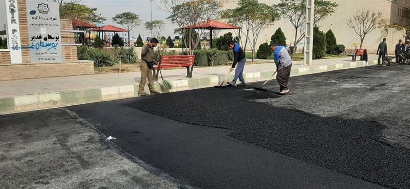 نهضت آسفالت همچنان ادامه دارد
