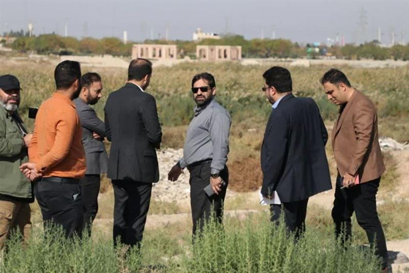 بازدید از نقاط مختلف سطح شهر